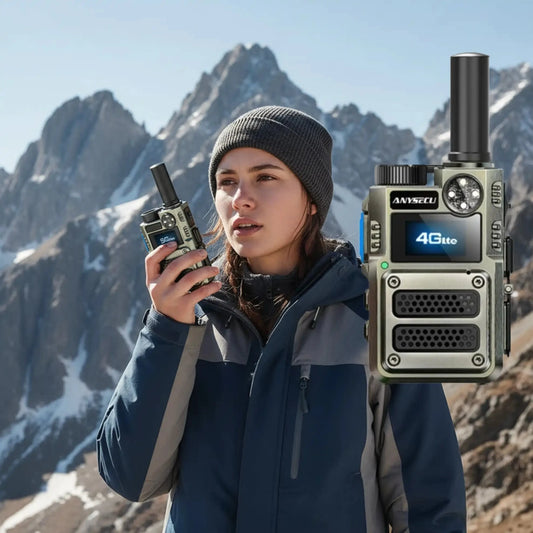 C500 Portable Metal Network Radio With GPS Military-Outdoors