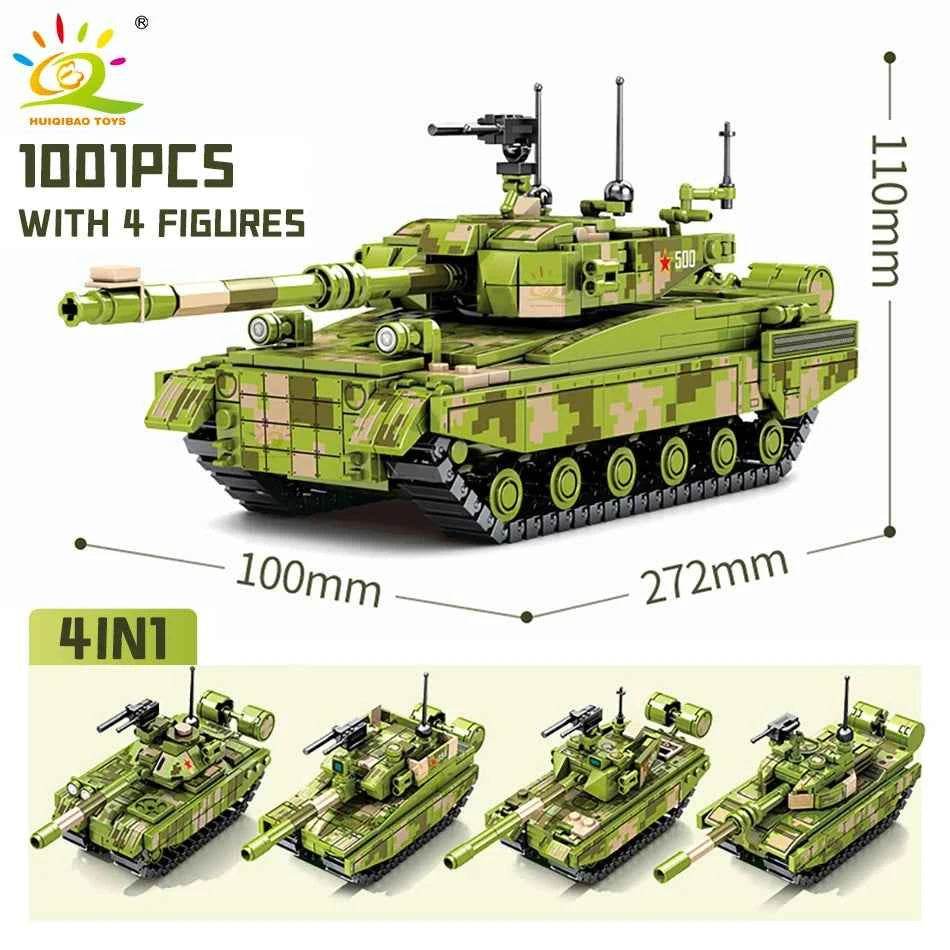 WW2 DIY Toy Tank Set with Soldiers - Military-Outdoors.com - Military-Outdoors.com