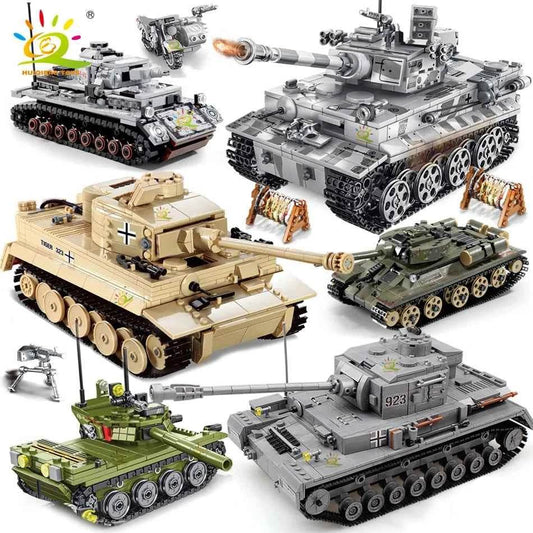 WW2 DIY Toy Tank Set with Soldiers - Military-Outdoors.com - Military-Outdoors.com