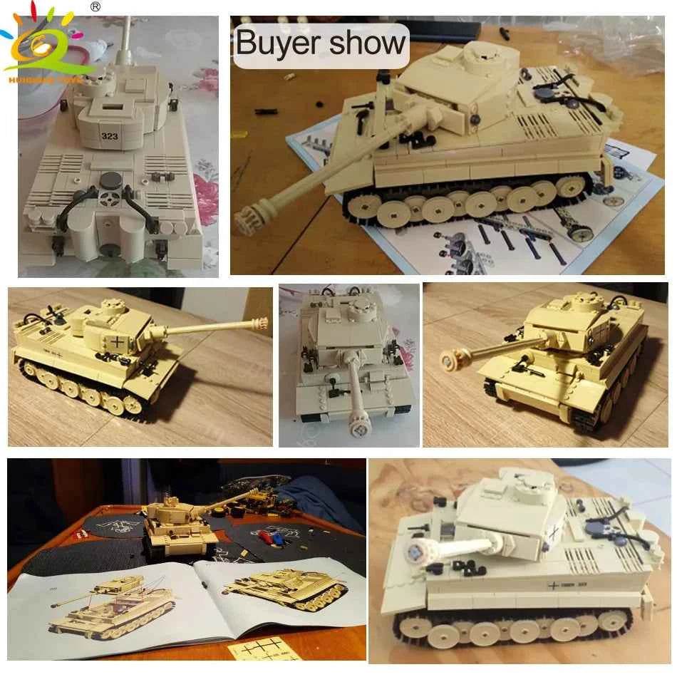 WW2 DIY Toy Tank Set with Soldiers - Military-Outdoors.com - Military-Outdoors.com