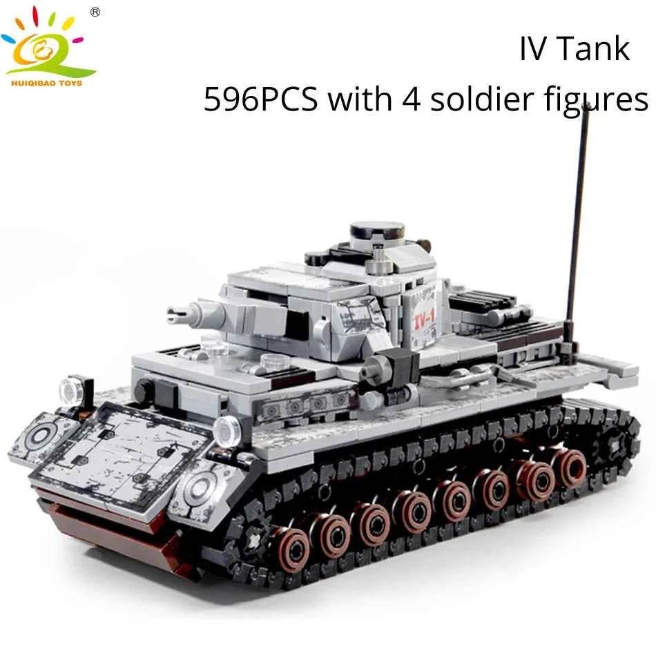 WW2 DIY Toy Tank Set with Soldiers - Military-Outdoors.com - Military-Outdoors.com