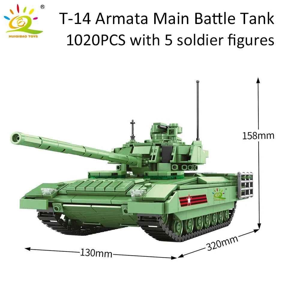 WW2 DIY Toy Tank Set with Soldiers - Military-Outdoors.com - Military-Outdoors.com