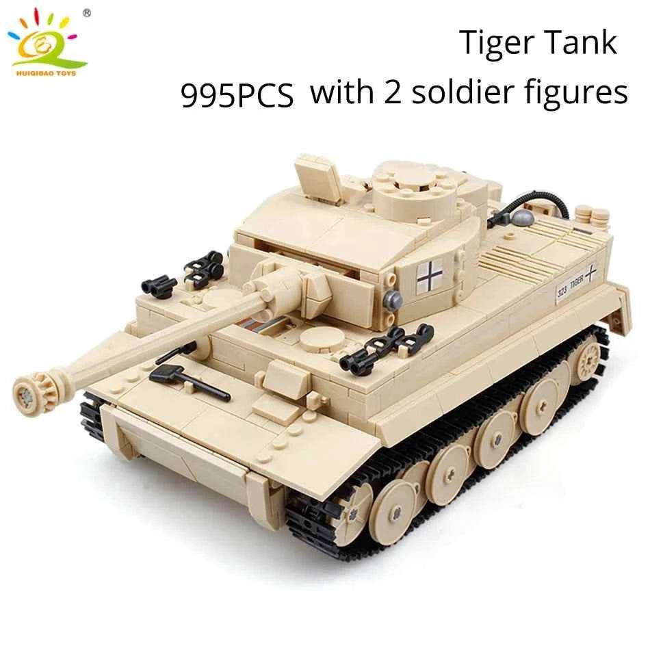 WW2 DIY Toy Tank Set with Soldiers - Military-Outdoors.com - Military-Outdoors.com