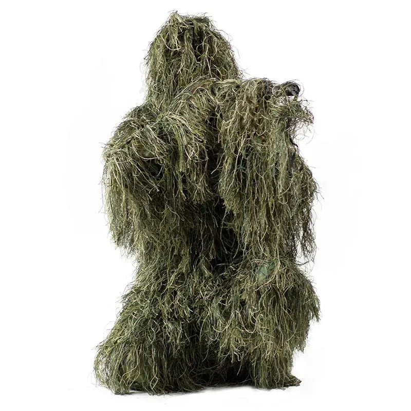 Military-Outdoors camouflage suit, perfect for hunting ghillie suit use