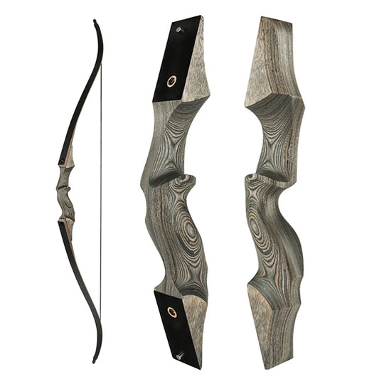 Military-Outdoors hunting recurve bow with ergonomic grip and sleek design for accurate shooting