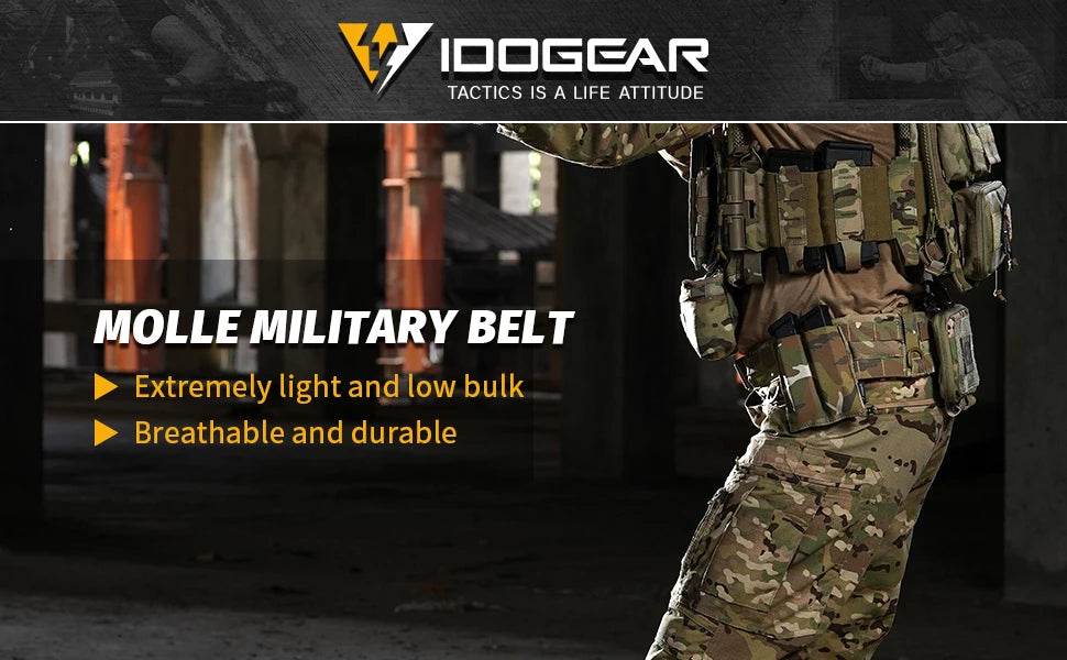 Inner And Outer Adjustable Combat Belt - Military-Outdoors.com