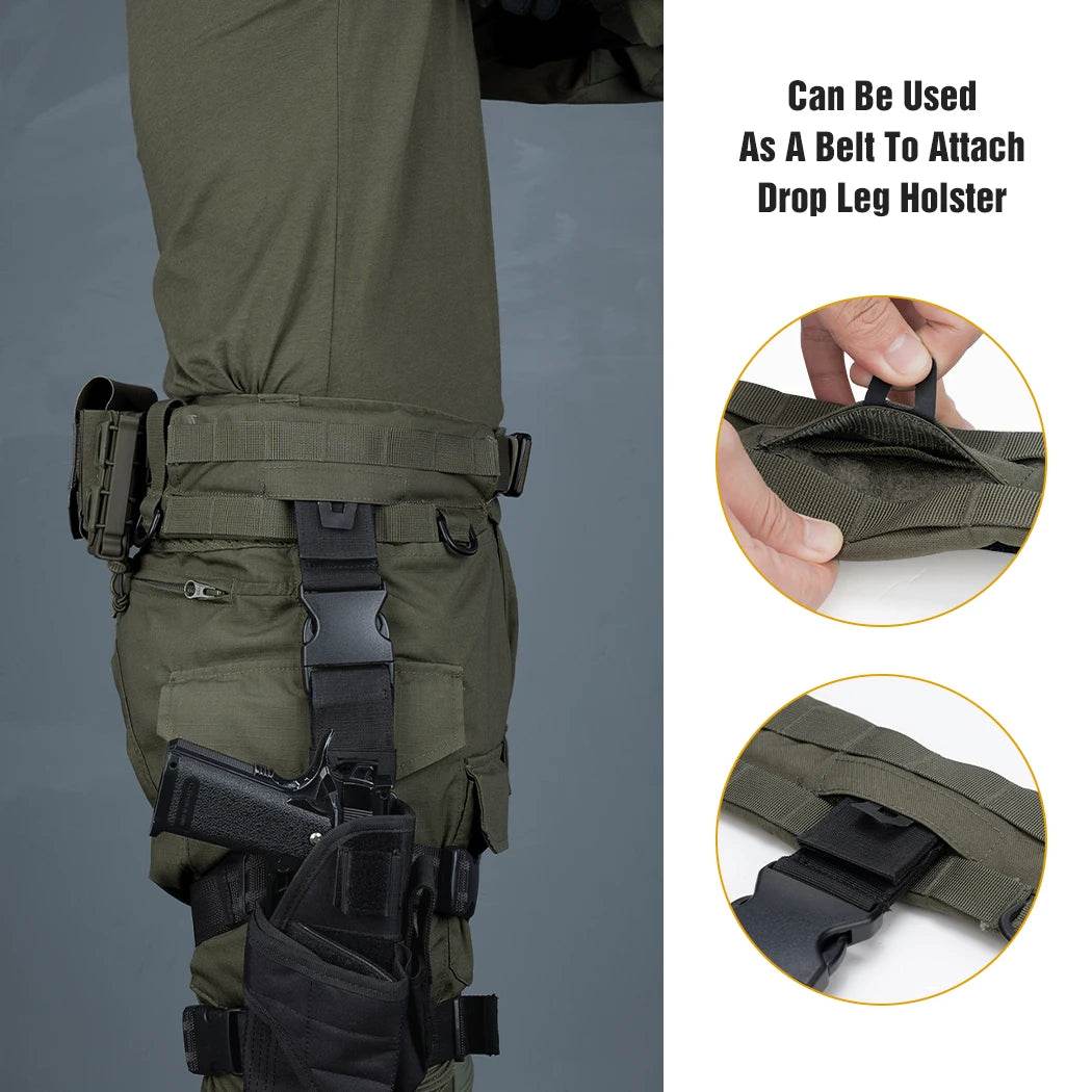 Inner And Outer Adjustable Combat Belt - Military-Outdoors.com