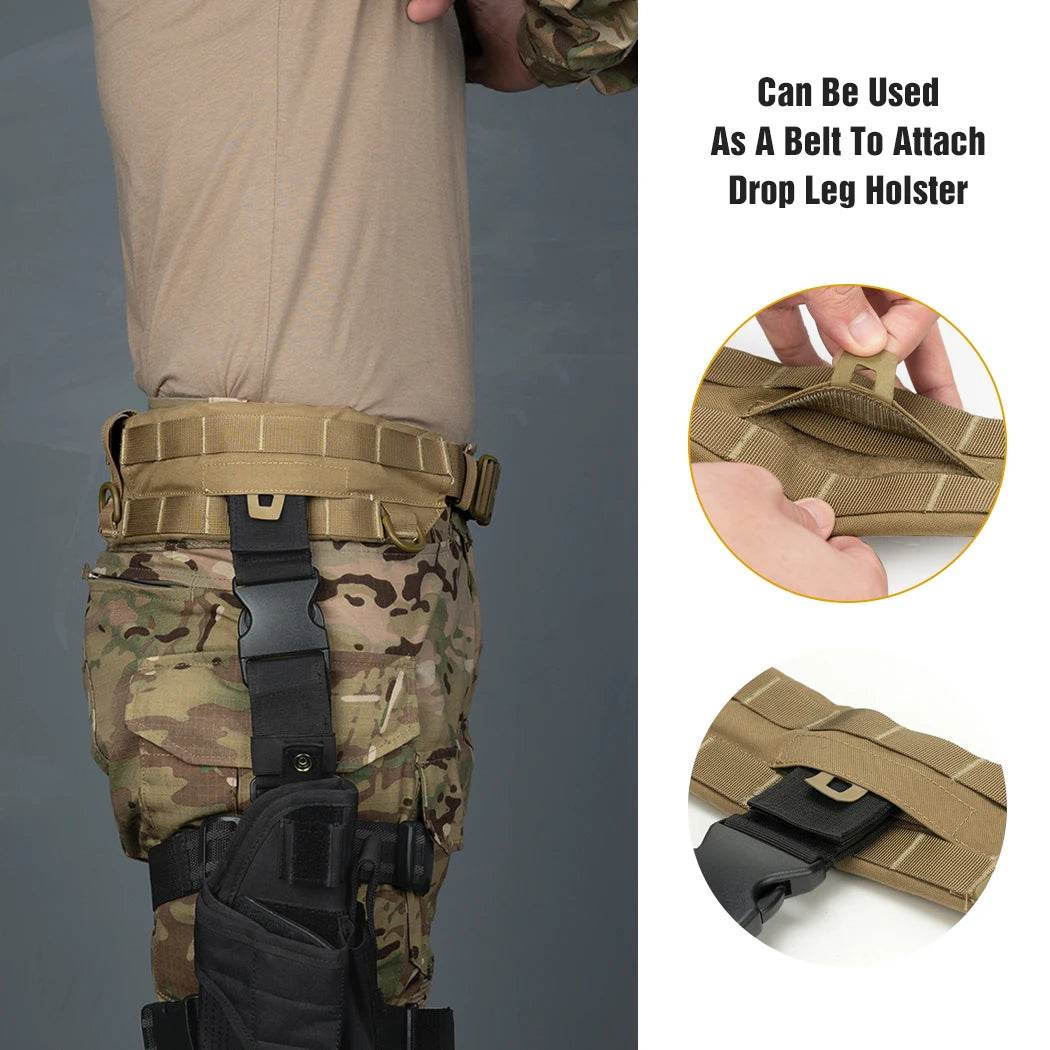 Inner And Outer Adjustable Combat Belt - Military-Outdoors.com