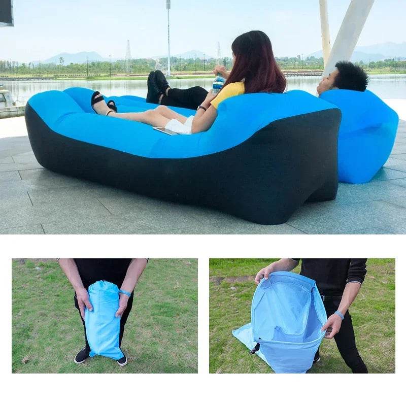 Outdoor Fast Inflatable Air Sofa 240x70cm - Military-Outdoors.com