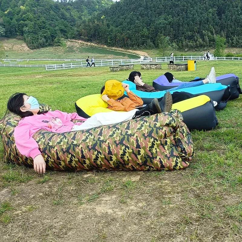 Outdoor Fast Inflatable Air Sofa 240x70cm - Military-Outdoors.com