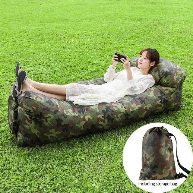 Outdoor Fast Inflatable Air Sofa 240x70cm - Military-Outdoors.com