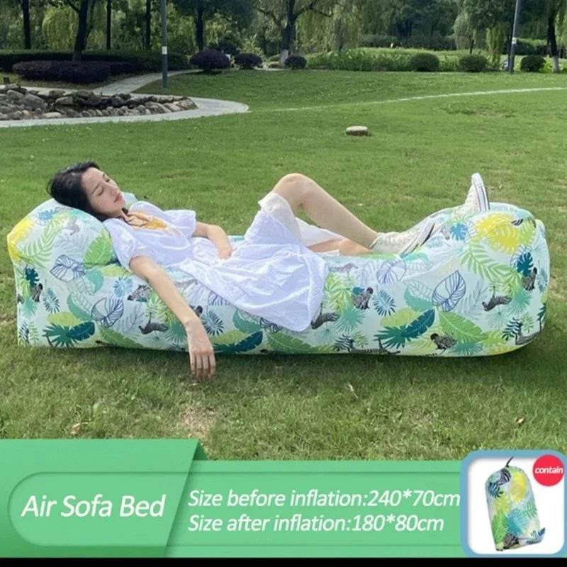 Outdoor Fast Inflatable Air Sofa 240x70cm - Military-Outdoors.com