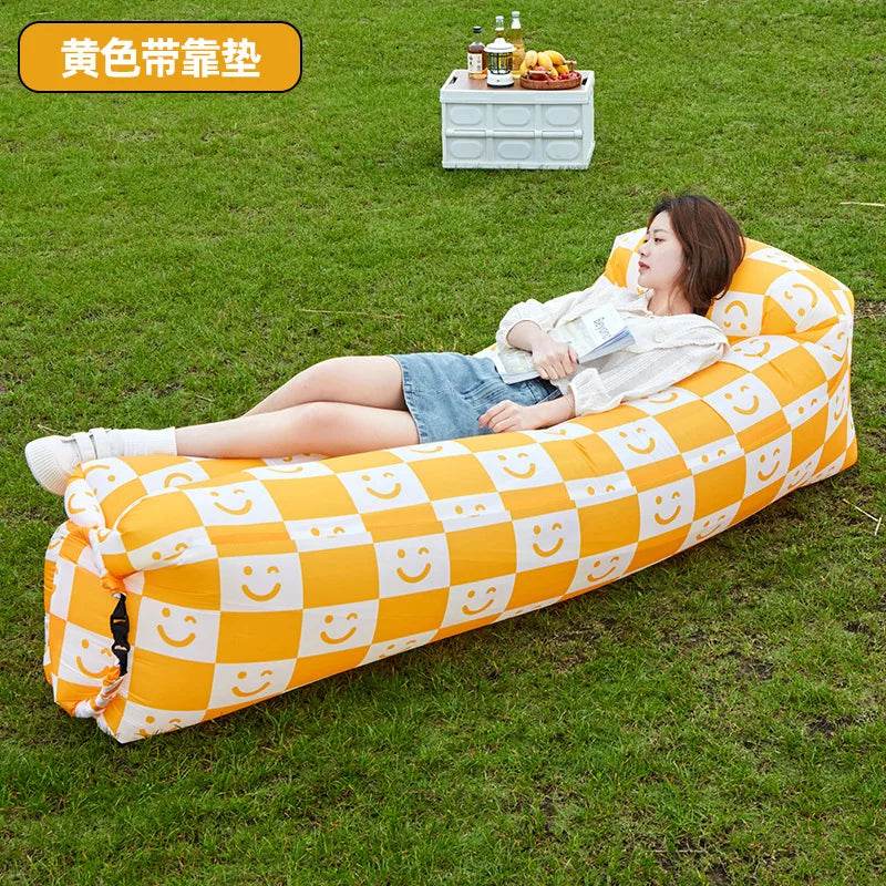 Outdoor Fast Inflatable Air Sofa 240x70cm - Military-Outdoors.com