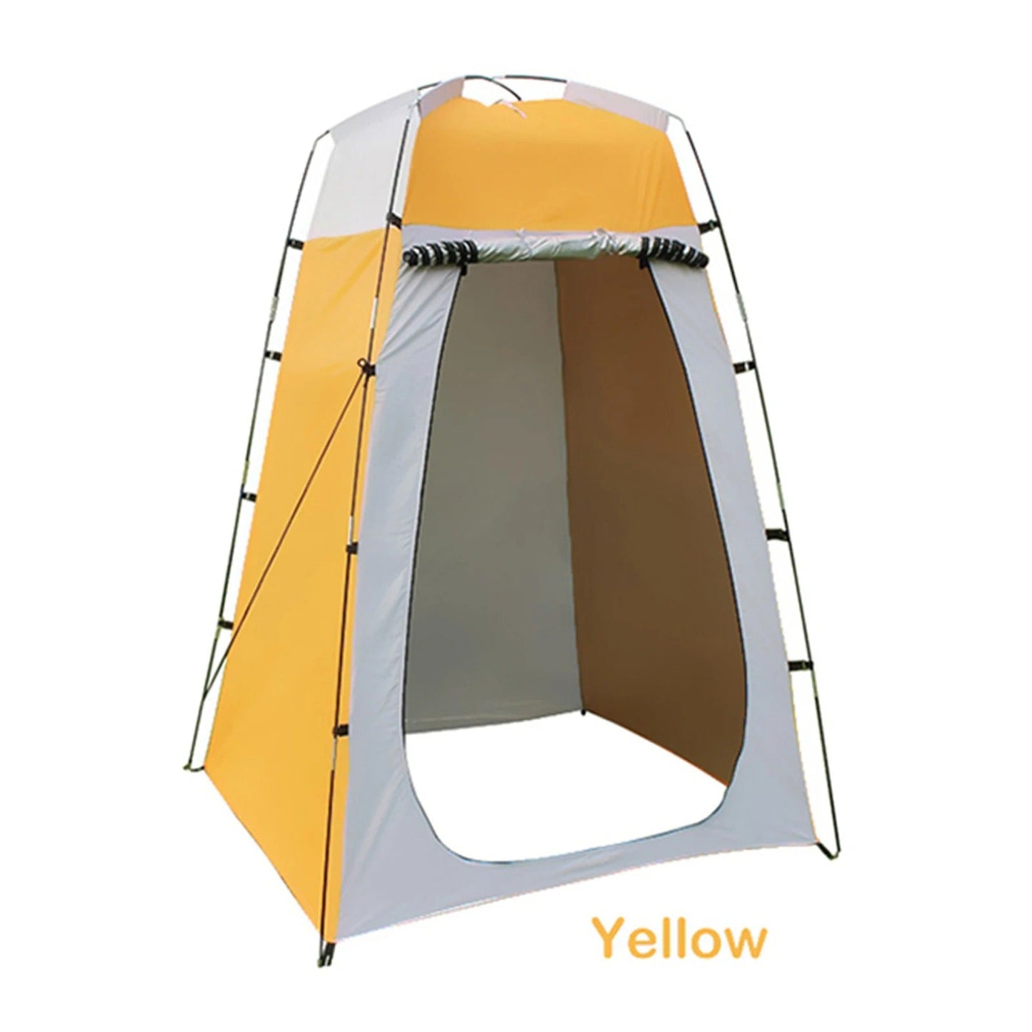 Yellow Privacy Shelter Tent - Instant Shower Or Toilet Military-Outdoors.com