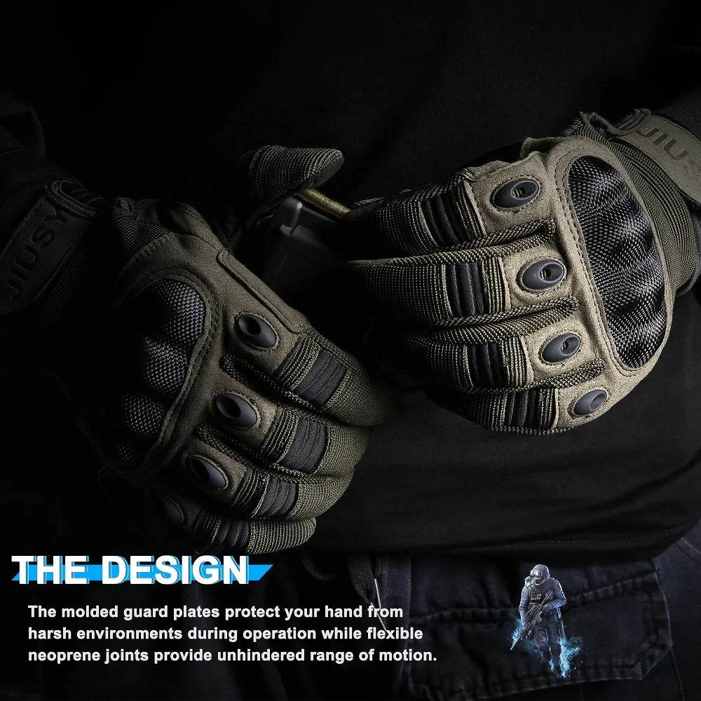 Military Gloves With Touchscreen Ability - Durable Tactical Gear - Military-Outdoors.com