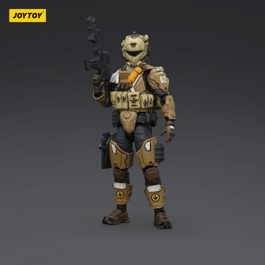 JOYTOY Battle For the Stars action figure in tactical gear, holding a rifle and ready for battle