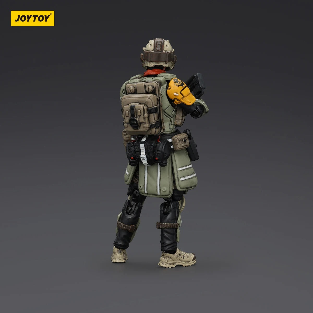 JOYTOY Battle For the Stars action figure featuring detailed military gear and accessories