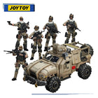 JOYTOY 1/18 Delta Assault Squad Figures - Military Action Set