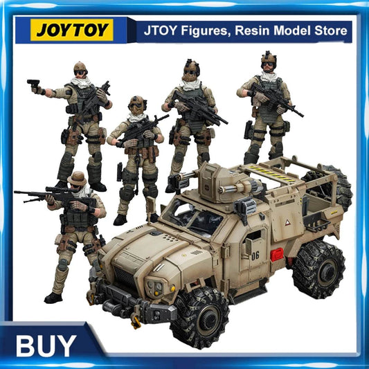 JOYTOY 1/18 Delta Assault Squad Figures - Military Action Set - Military-Outdoors.com