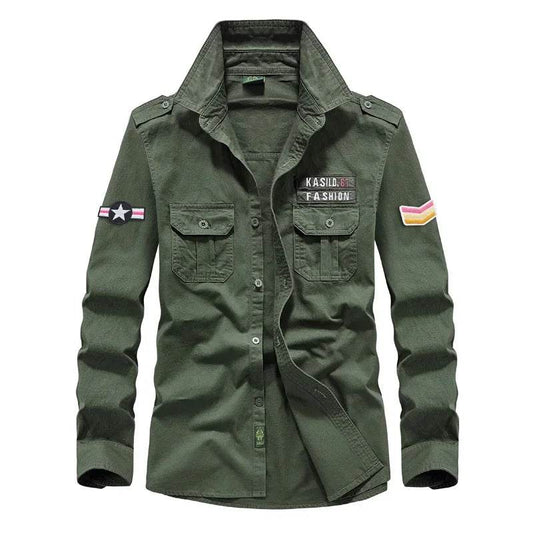 Outdoor Military Long-sleeved Shirt - Military-Outdoors.com