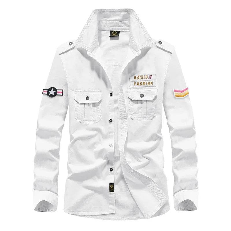 Outdoor Military Long-sleeved Shirt - Military-Outdoors.com