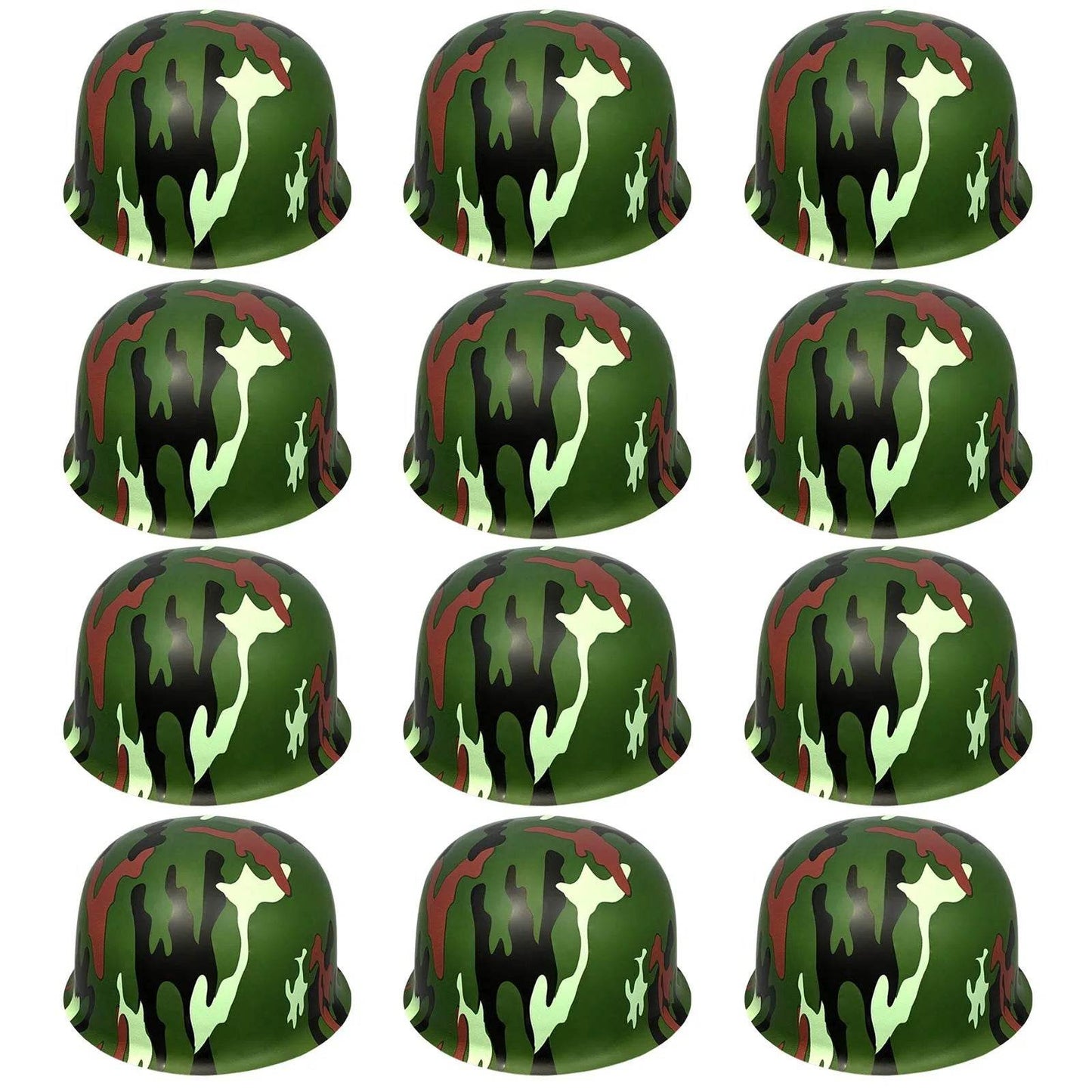 Kids Army Helmets - Camouflage Toy Set For Playtime 10-50 Pack - Military-Outdoors.com