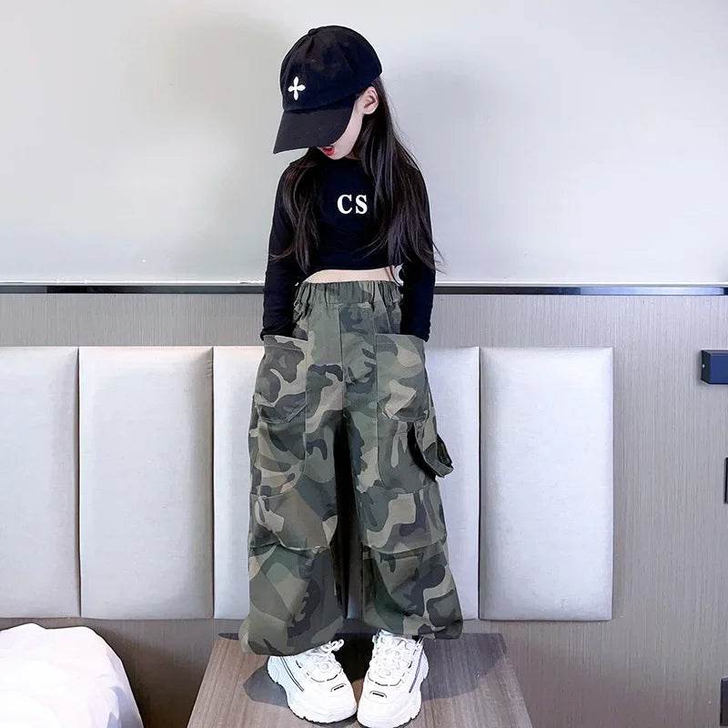 Kids Camouflage Cargo Pants - Military-Style Outdoor Gear - Military-Outdoors.com