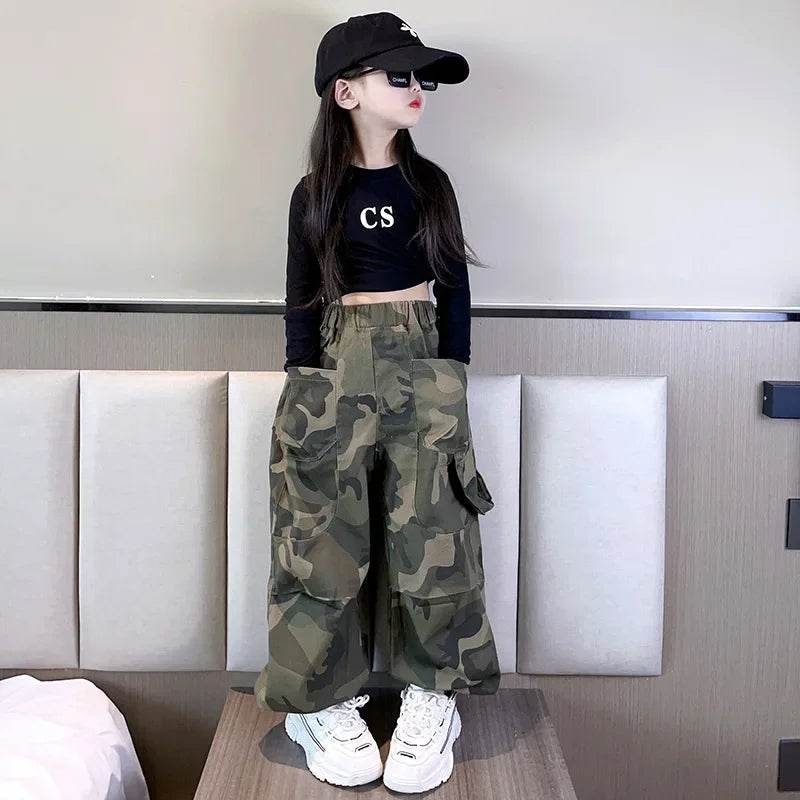 Kids Camouflage Cargo Pants - Military-Style Outdoor Gear - Military-Outdoors.com