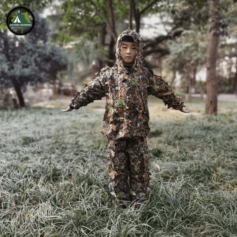 Kids Ghillie Suit for Outdoor Adventures - Military-Outdoors - Military-Outdoors.com