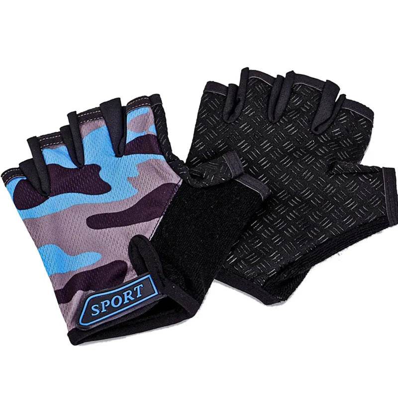 Kids Half Finger Gloves - Camo Tactical Gear - Military-Outdoors.com
