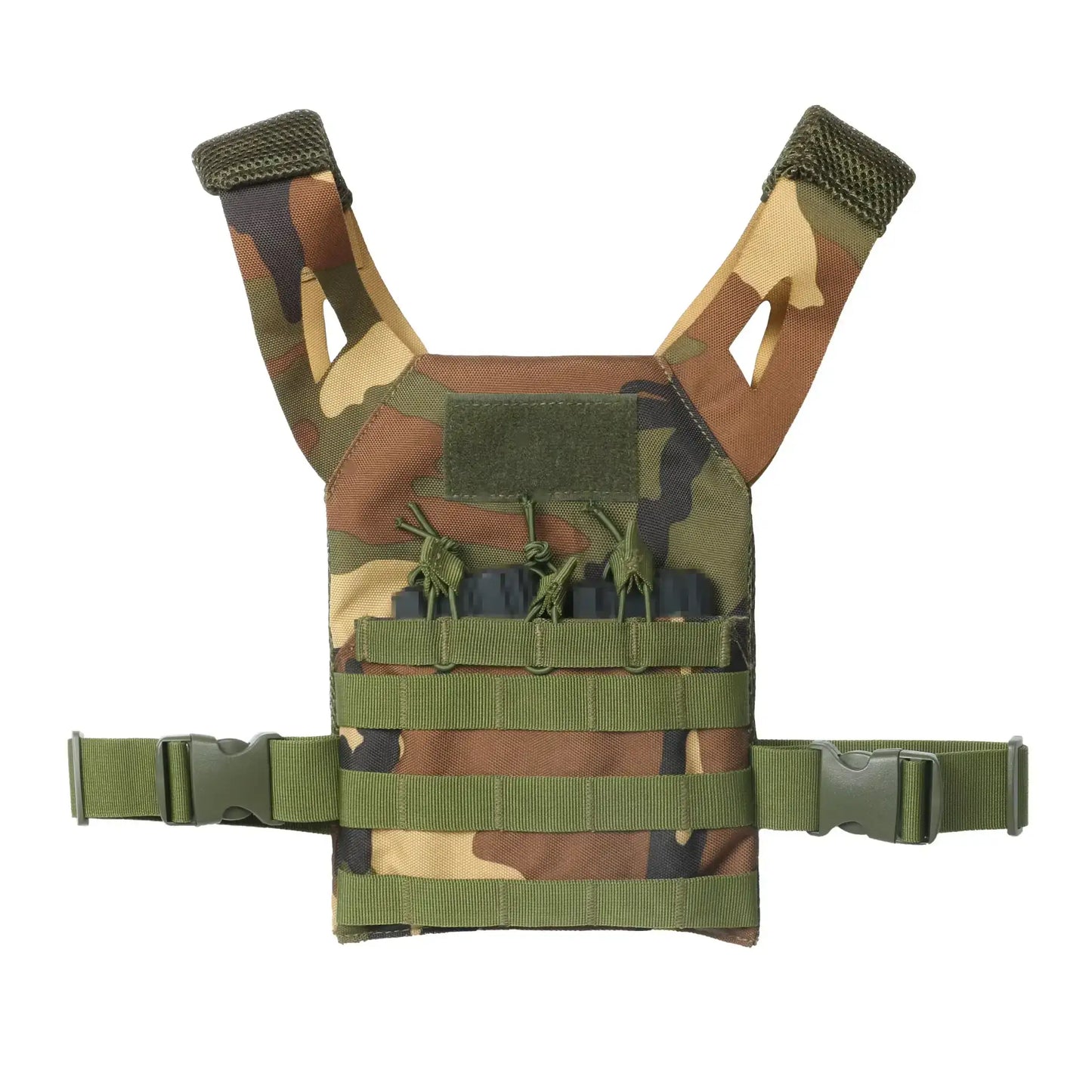 Kids tactical vest in camouflage for outdoor play and adventures