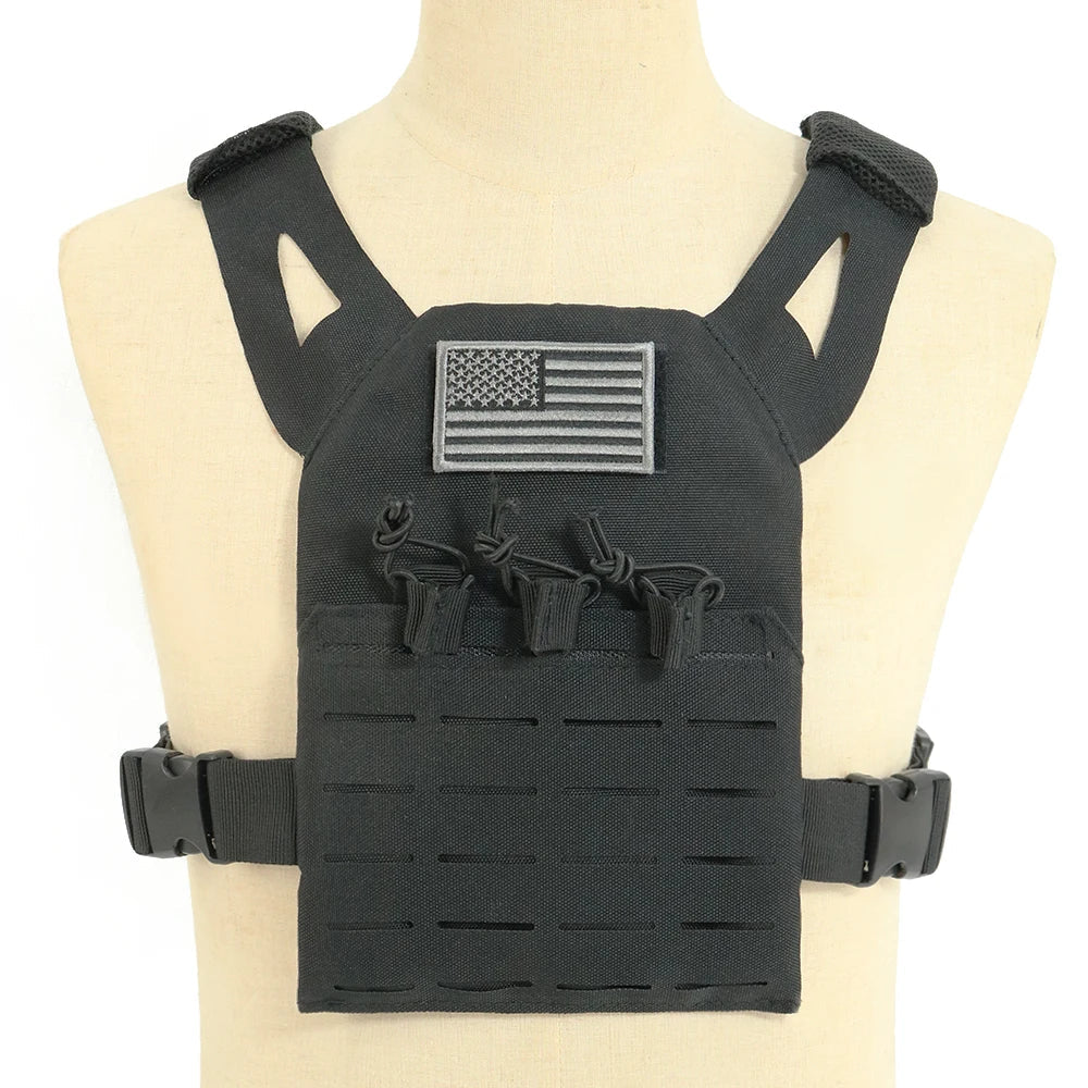 Black Kids Tactical Vest - Military-Style Gear For Adventures Military-Outdoors.com