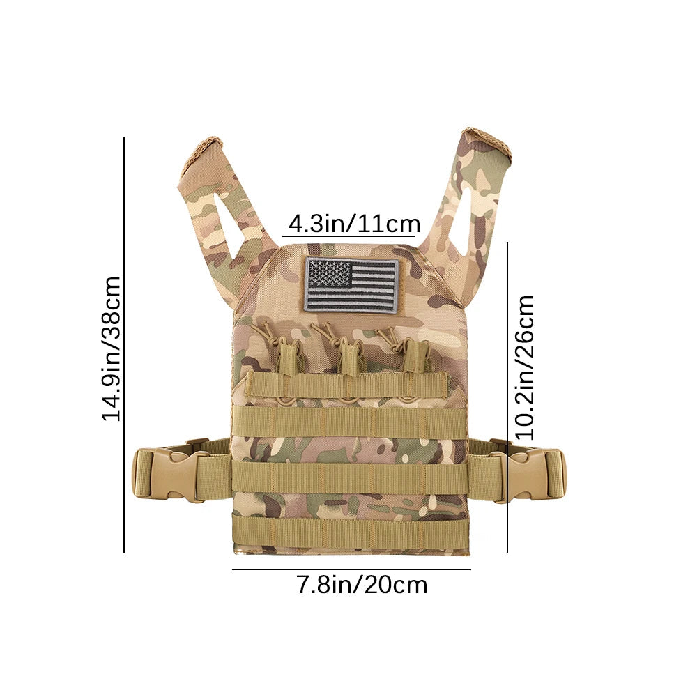 Dimensions Kids Tactical Vest - Military-Style Gear For Adventures Military-Outdoors.com