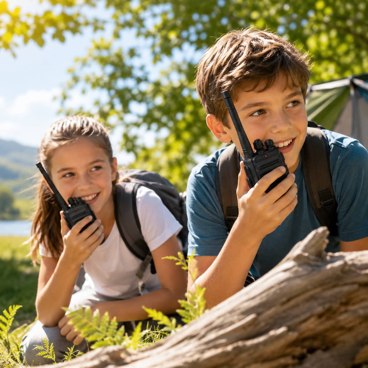 Kids Military Walkie Talkie for Outdoor Adventures and Communication