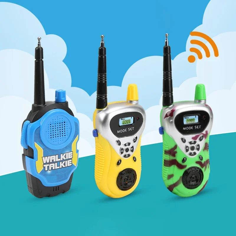 2Pcs Set Walkie Talkies for Kids 50M Range - Military-Outdoors.com