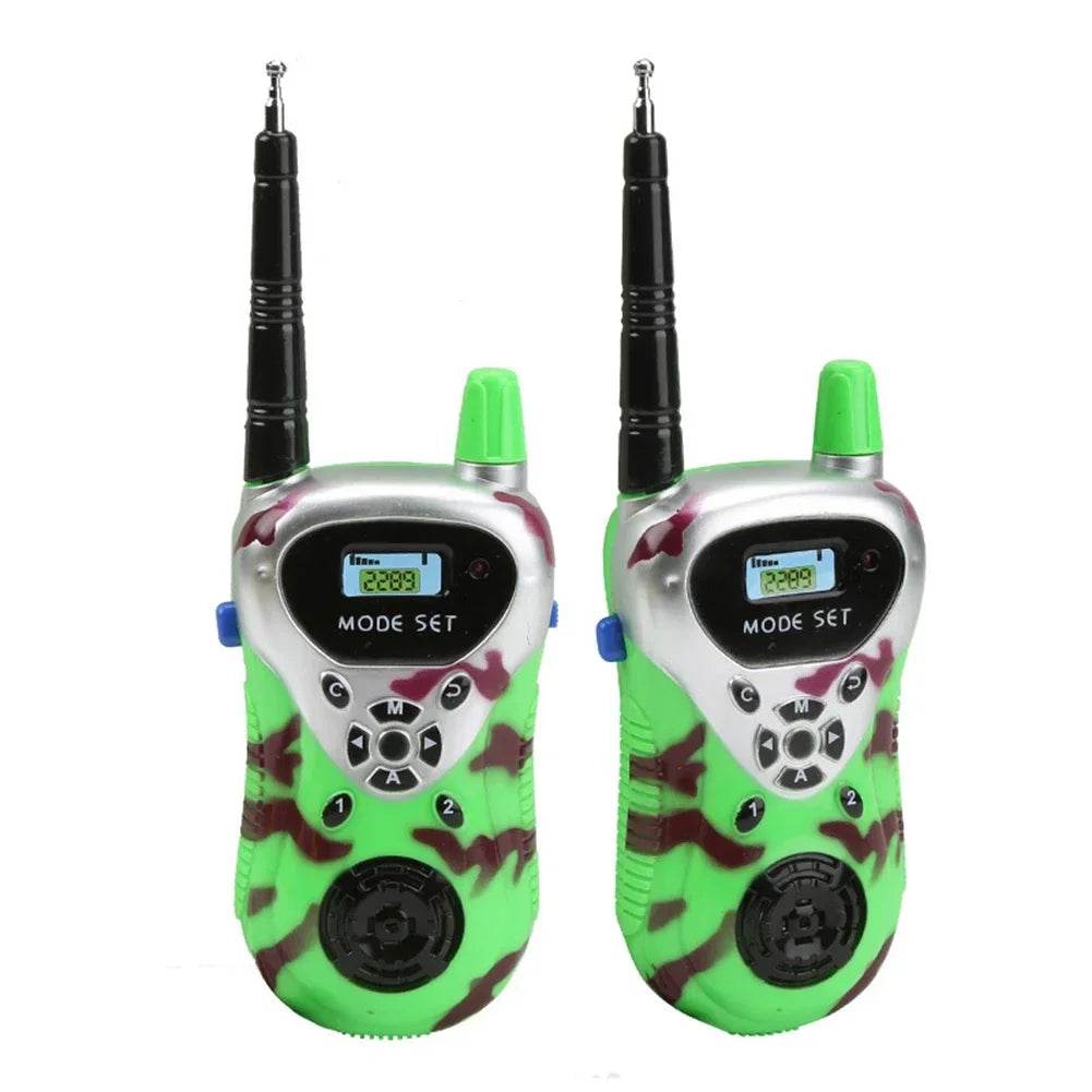 2Pcs Set Walkie Talkies for Kids 50M Range - Military-Outdoors.com