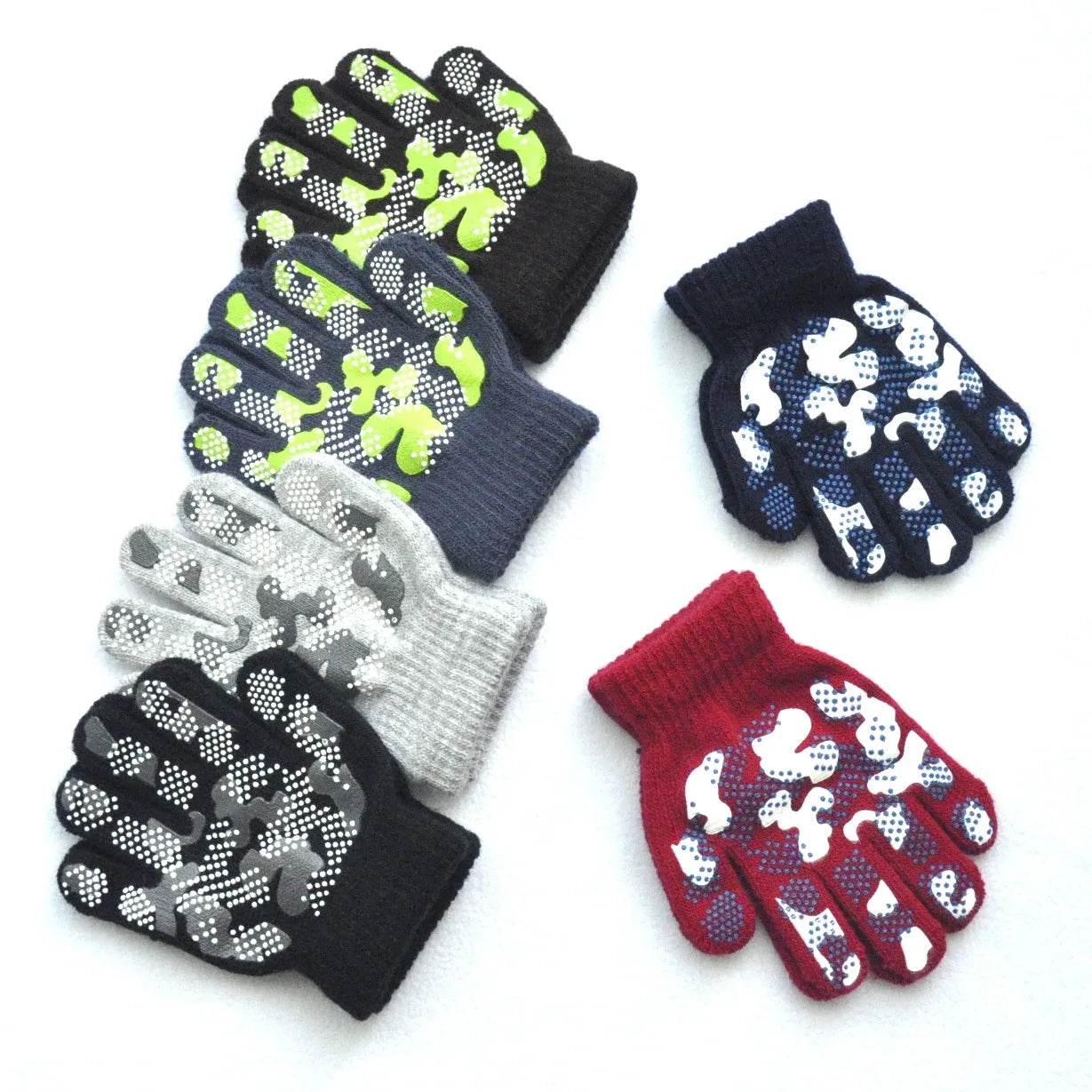 Military-Outdoors Knitted Warm Gloves For Children 3-6Y - Military-Outdoors.com