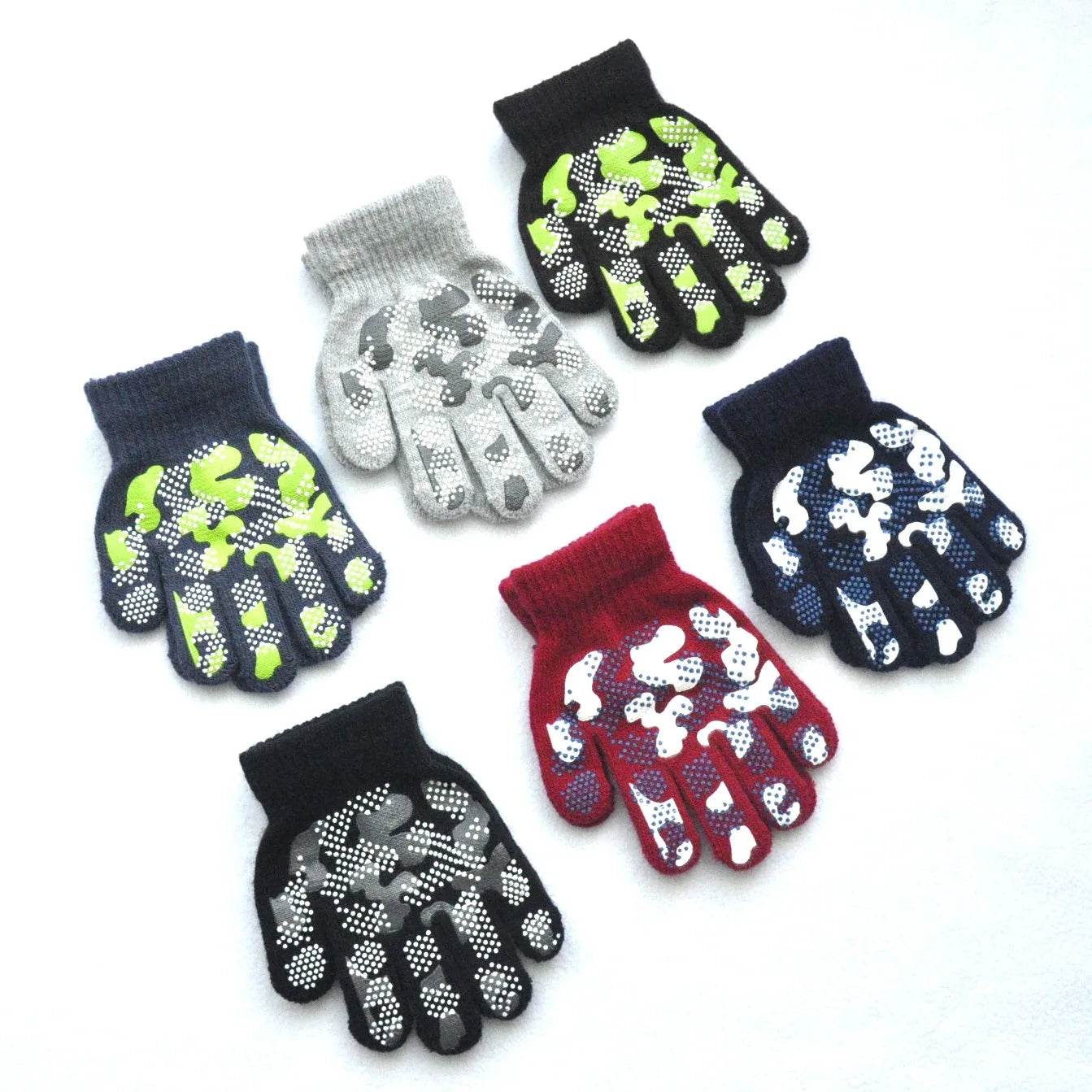 Military-Outdoors Knitted Warm Gloves For Children 3-6Y - Military-Outdoors.com