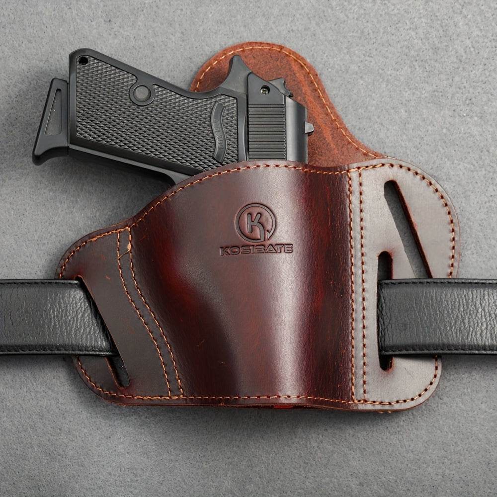 Genuine Leather Holster For Colt 1911 Pistols - Durable Design - Military-Outdoors.com