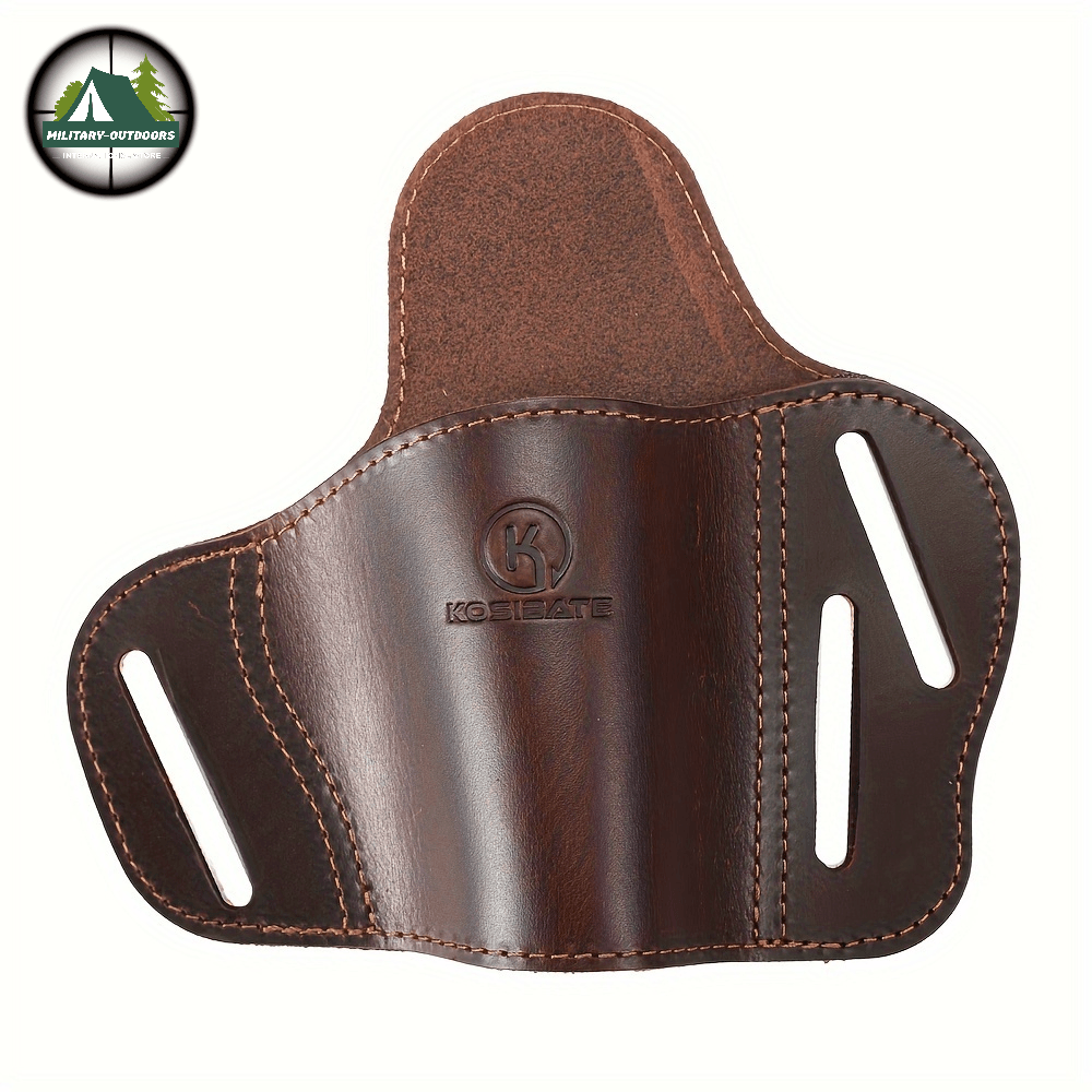 Genuine Leather Holster For Colt 1911 Pistols - Durable Design - Military-Outdoors.com