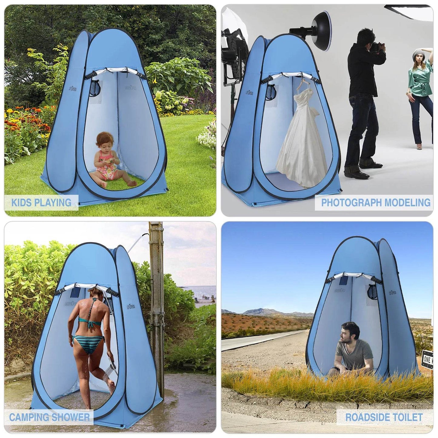 Privacy Shelter Tent - Instant Shower Or Toilet - Military-Outdoors.com