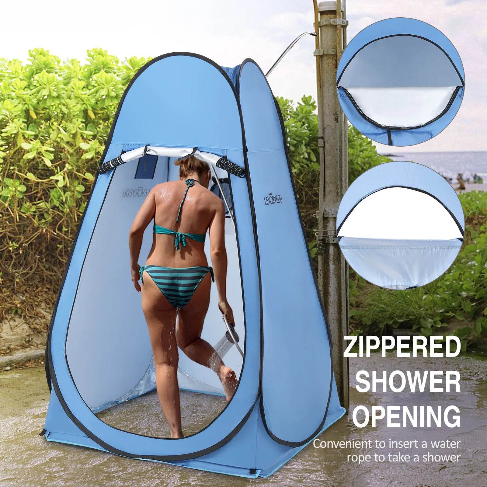Privacy Shelter Tent - Instant Shower Or Toilet - Military-Outdoors.com
