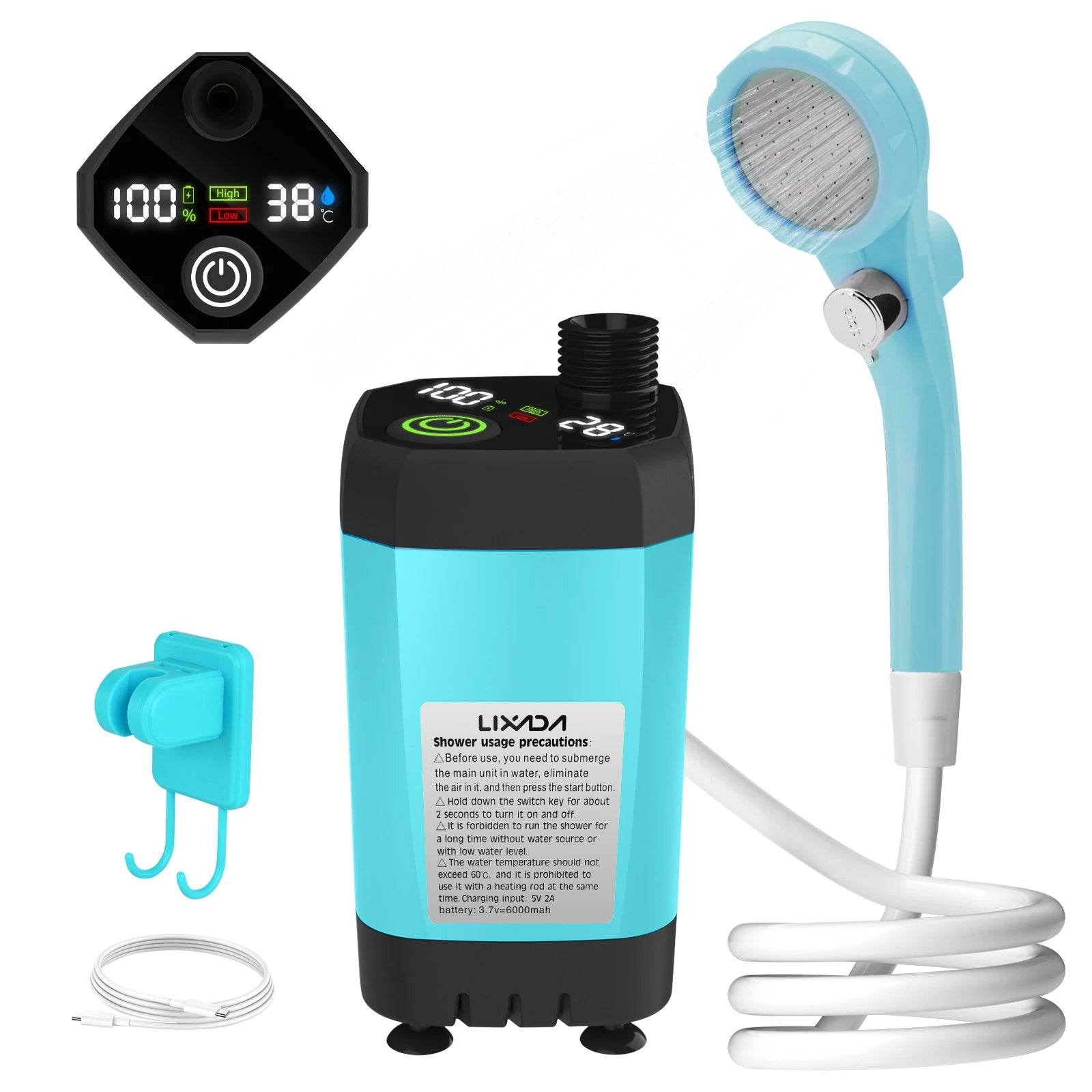 Portable Outdoor Shower Kit - Camp Shower - Military-Outdoors.com
