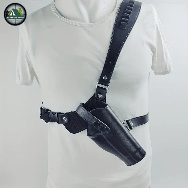 M1911 shoulder holster featuring adjustable straps for secure and comfortable wear