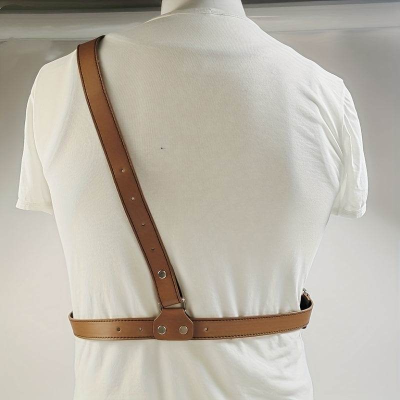 M1911 shoulder holster made of durable leather, designed for comfortable and secure firearm carry