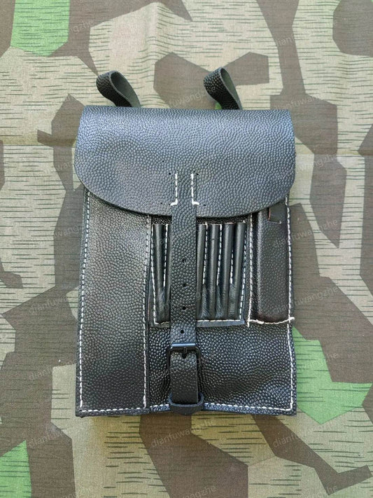 WWII German Officer M35 Leather Map Case - Military-Outdoors.com