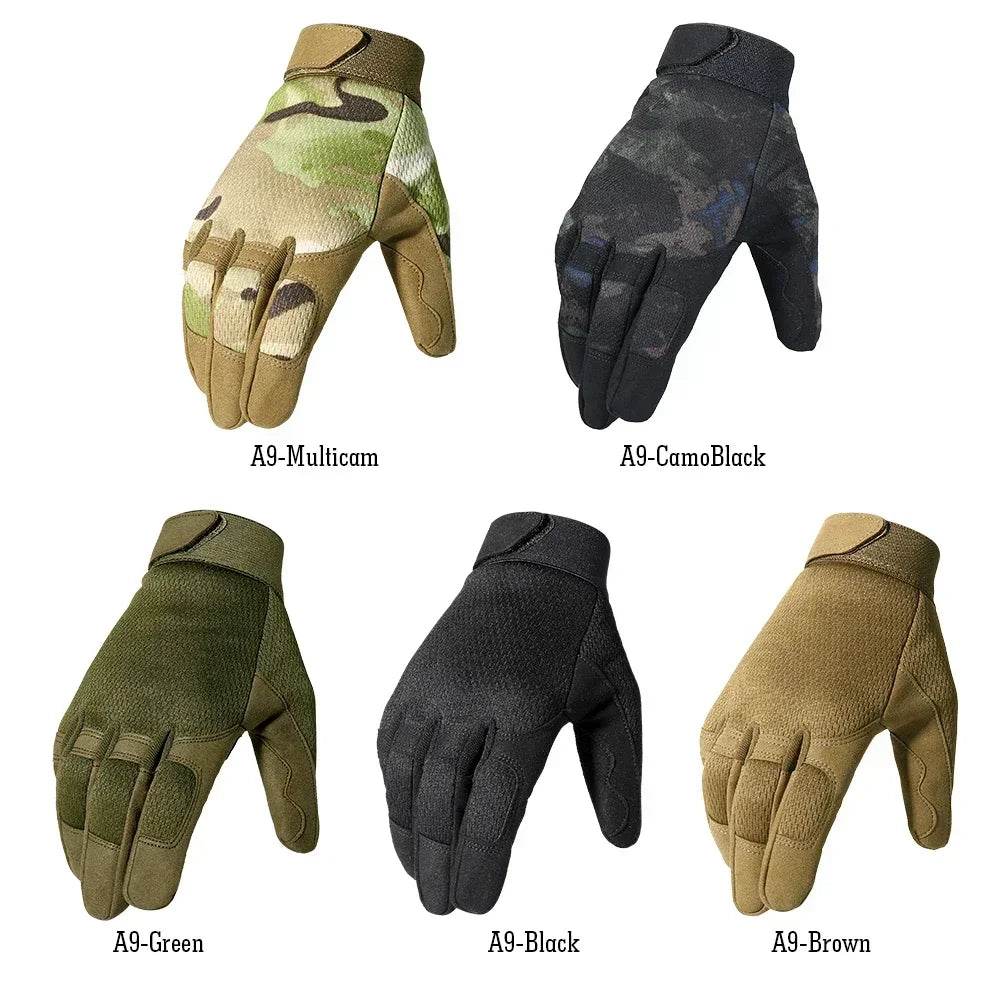 Military-Outdoors Multicam Outdoor Tactical Gloves - Military-Outdoors.com