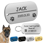 Military Dog ID Tags Custom Personalized