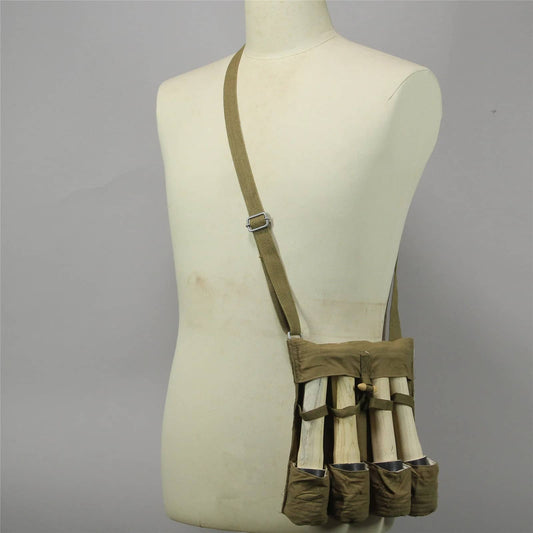 Original Chinese Army Surplus - Type 55 Canvas Utility Pouch
