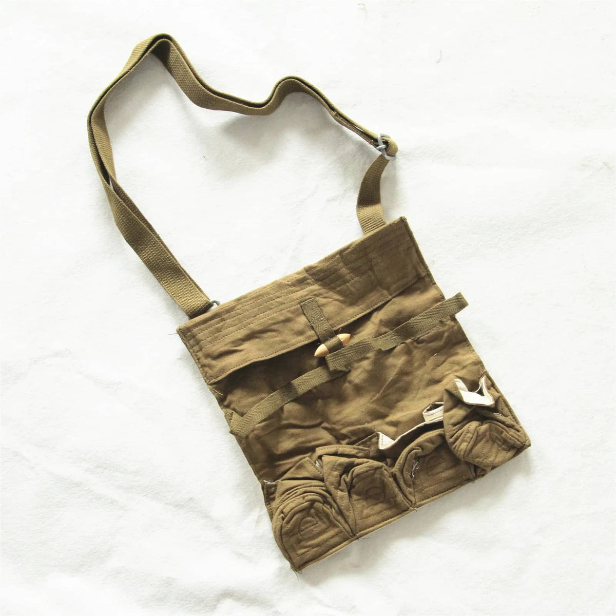 Original Chinese Army Surplus - Type 55 Canvas Utility Pouch
